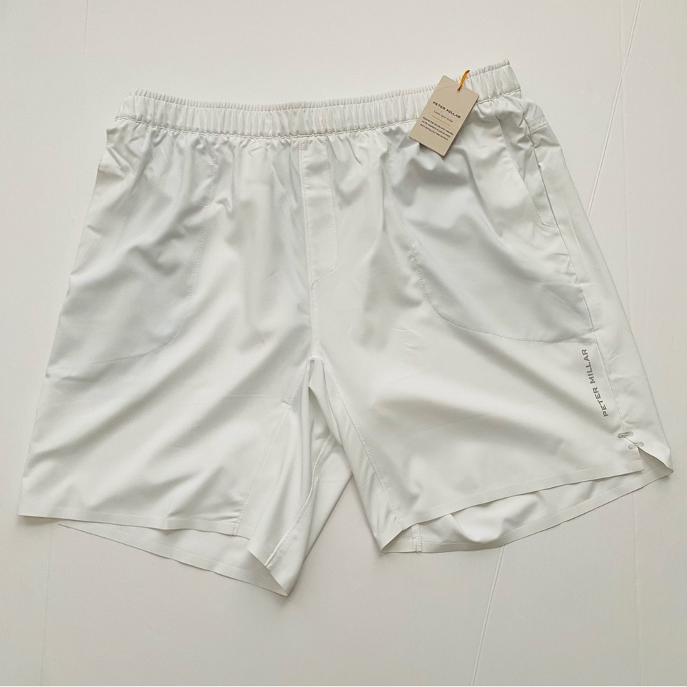 Peter Millar Swift Performance Short XL White